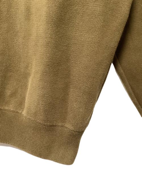 crepuscule（クレプスキュール）crepuscule (クレプスキュール) MILANORIB CREWNECK PO カーキ サイズ:1の古着・服飾アイテム