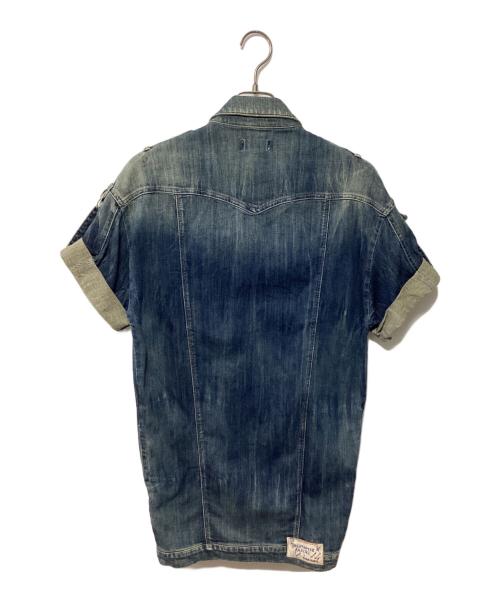 DIESEL（ディーゼル）DIESEL (ディーゼル) デニムシャツ インディゴ サイズ:XSの古着・服飾アイテム