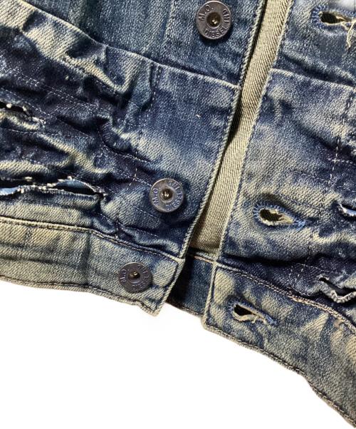 DIESEL（ディーゼル）DIESEL (ディーゼル) デニムシャツ インディゴ サイズ:XSの古着・服飾アイテム