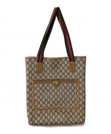 GUCCI PLUS（グッチ プラス）の古着「トートバッグ」｜ベージュ