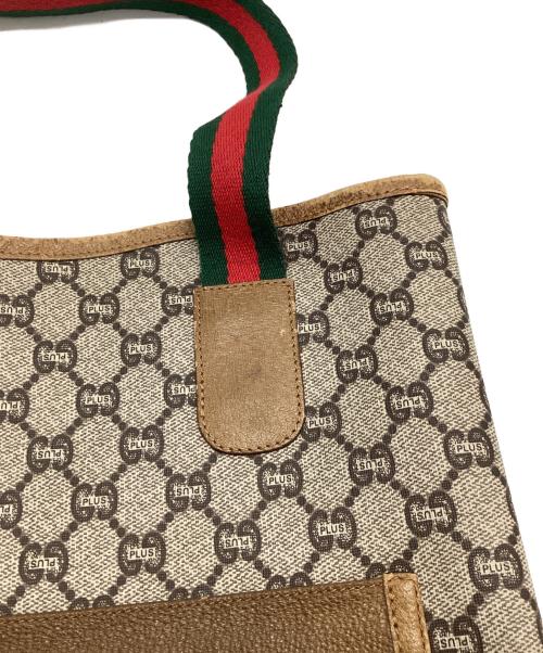 GUCCI PLUS（グッチ プラス）GUCCI PLUS (グッチ プラス) トートバッグ ベージュの古着・服飾アイテム