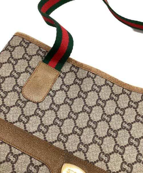 GUCCI PLUS（グッチ プラス）GUCCI PLUS (グッチ プラス) トートバッグ ベージュの古着・服飾アイテム