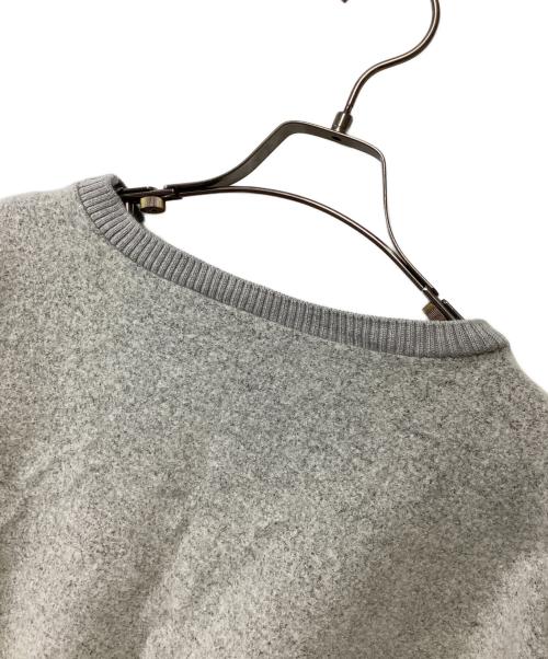 Vivienne Westwood RED LABEL（ヴィヴィアンウエストウッドレッドレーベル）Vivienne Westwood RED LABEL (ヴィヴィアンウエストウッドレッドレーベル) 刺繍ニット ネイビー×グレー サイズ:2の古着・服飾アイテム