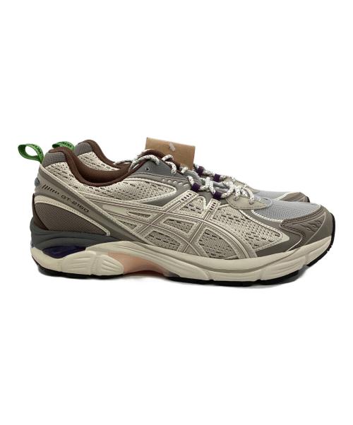 asics（アシックス）asics (アシックス) ローカットスニーカー ライトグレー×ベージュ サイズ:28.0 未使用品の古着・服飾アイテム