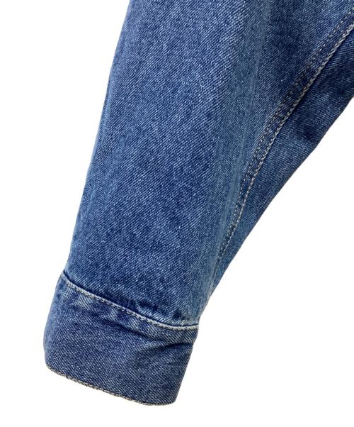 etsinta（エシンタ）etsinta (エシンタ) バックフリルデニムジャケット ブルー サイズ:ONEの古着・服飾アイテム