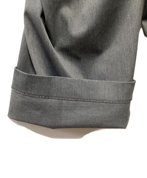 pillings（ピリングス）pillings (ピリングス) しわパンツ グレー サイズ:1 未使用品の古着・服飾アイテム