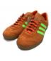 adidas Originals（アディダスオリジナル）の古着「ローカットスニーカー」｜オレンジ×ライトグリーン