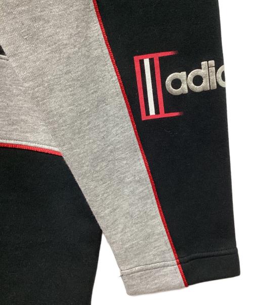 adidas（アディダス）adidas (アディダス) パーカー グレー×ブラック サイズ:M-Lの古着・服飾アイテム
