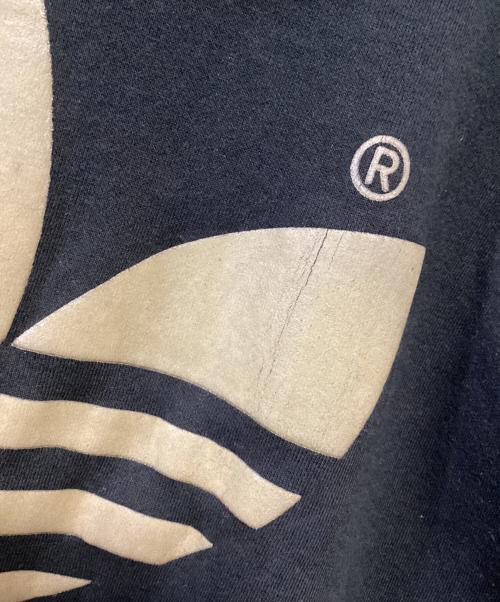 adidas（アディダス）adidas (アディダス) パーカー グレー×ブラック サイズ:M-Lの古着・服飾アイテム