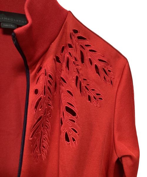 STELLA McCARTNEY（ステラマッカートニー）STELLA McCARTNEY (ステラマッカートニー) トラックジャケット レッド×ホワイト サイズ:Lの古着・服飾アイテム