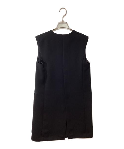 ESTNATION（エストネーション）ESTNATION (エストネーション) ロングジレ ブラック サイズ:36の古着・服飾アイテム