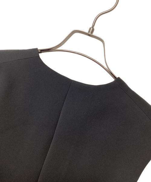 ESTNATION（エストネーション）ESTNATION (エストネーション) ロングジレ ブラック サイズ:36の古着・服飾アイテム