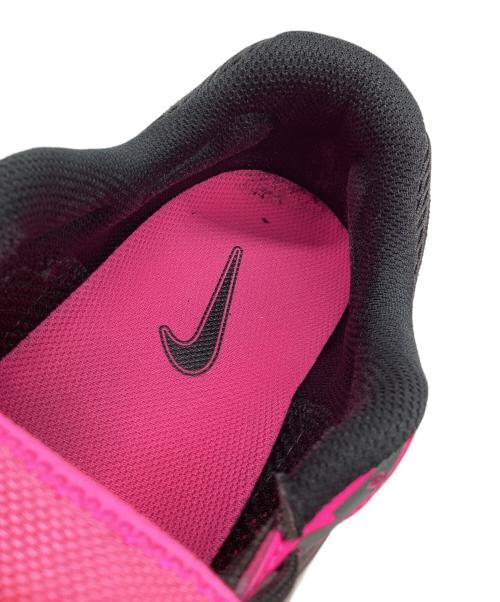 NIKE（ナイキ）NIKE (ナイキ) ローカットスニーカー ショッキングピンク×ブラック サイズ:26.5の古着・服飾アイテム