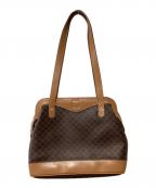 CELINEセリーヌ）の古着「トートバッグ」｜ベージュ×ブラウン