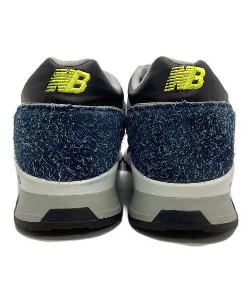 NEW BALANCE（ニューバランス）NEW BALANCE (ニューバランス) ローカットスニーカー グリーン×グレー×ピンク サイズ:USA 8 1/2の古着・服飾アイテム