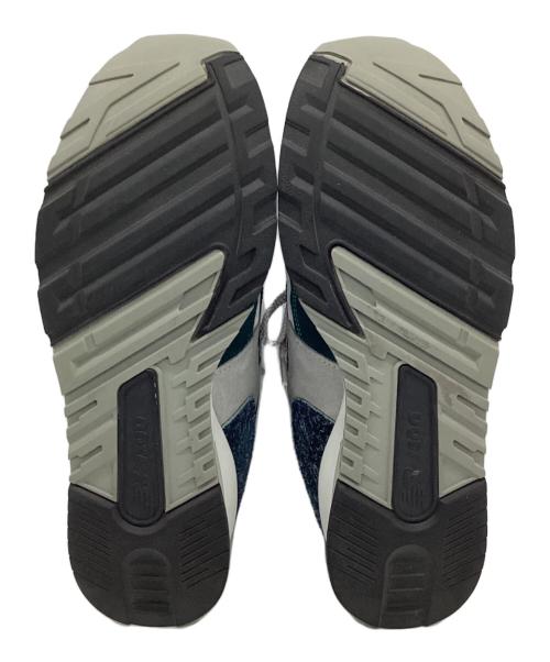 NEW BALANCE（ニューバランス）NEW BALANCE (ニューバランス) ローカットスニーカー グリーン×グレー×ピンク サイズ:USA 8 1/2の古着・服飾アイテム