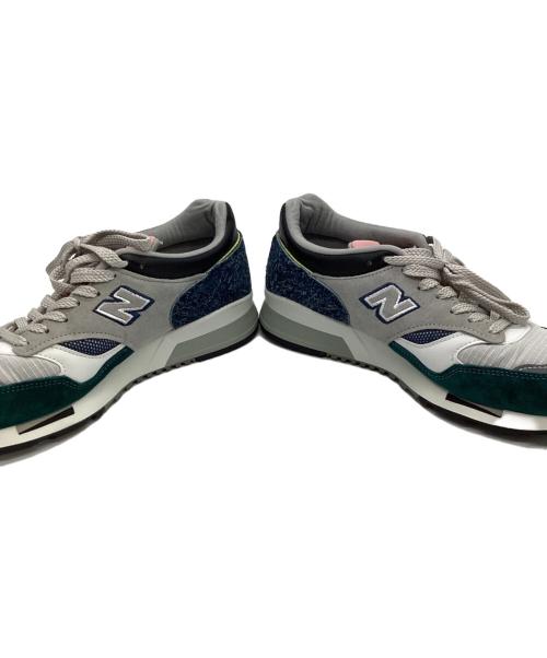 NEW BALANCE（ニューバランス）NEW BALANCE (ニューバランス) ローカットスニーカー グリーン×グレー×ピンク サイズ:USA 8 1/2の古着・服飾アイテム