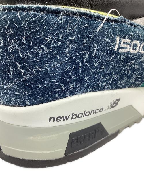NEW BALANCE（ニューバランス）NEW BALANCE (ニューバランス) ローカットスニーカー グリーン×グレー×ピンク サイズ:USA 8 1/2の古着・服飾アイテム