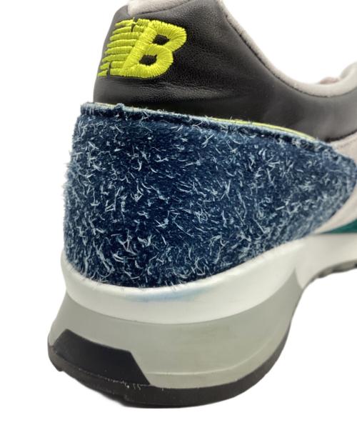 NEW BALANCE（ニューバランス）NEW BALANCE (ニューバランス) ローカットスニーカー グリーン×グレー×ピンク サイズ:USA 8 1/2の古着・服飾アイテム