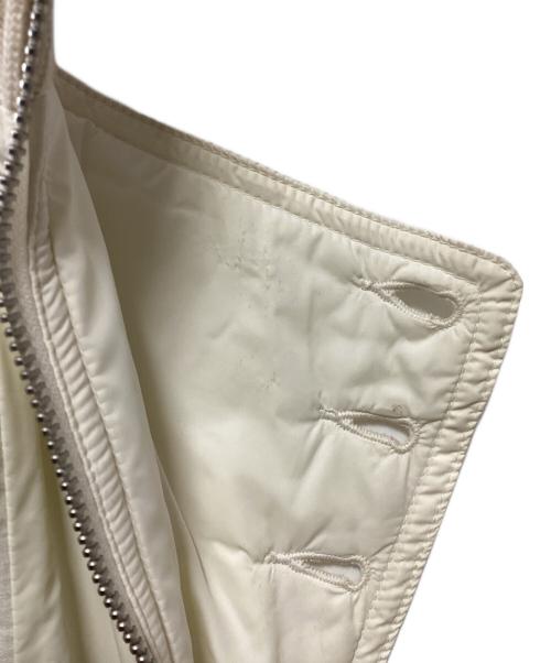 DIESEL（ディーゼル）DIESEL (ディーゼル) 中綿ジャケット ホワイト サイズ:XSの古着・服飾アイテム