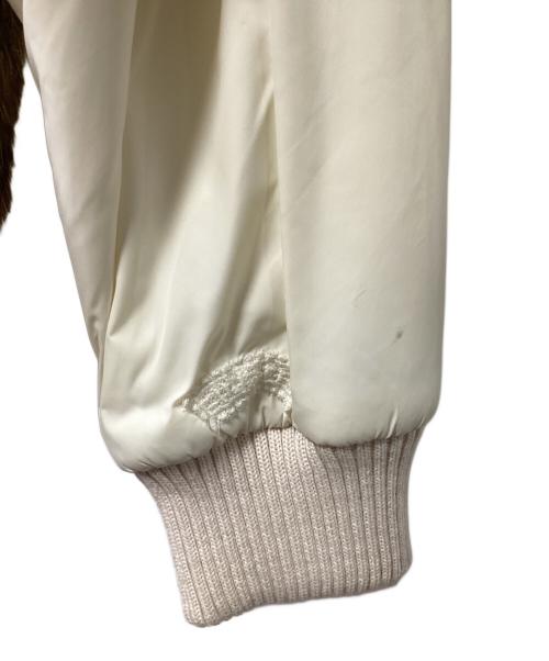 DIESEL（ディーゼル）DIESEL (ディーゼル) 中綿ジャケット ホワイト サイズ:XSの古着・服飾アイテム