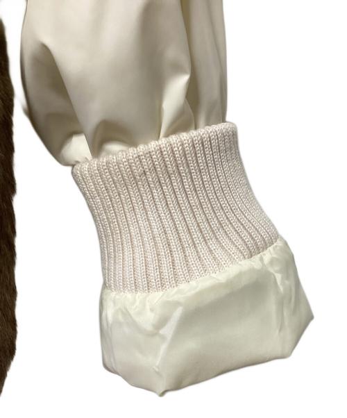 DIESEL（ディーゼル）DIESEL (ディーゼル) 中綿ジャケット ホワイト サイズ:XSの古着・服飾アイテム