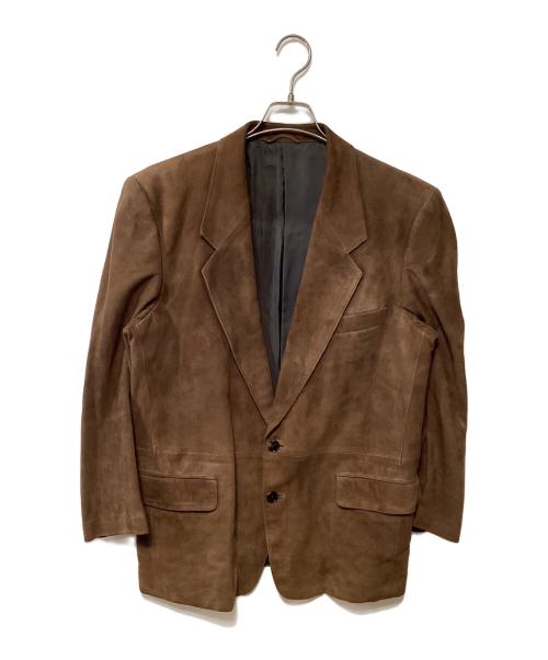 Christian Dior（クリスチャン ディオール）Christian Dior (クリスチャン ディオール) レザージャケット ブラウン サイズ:Mの古着・服飾アイテム