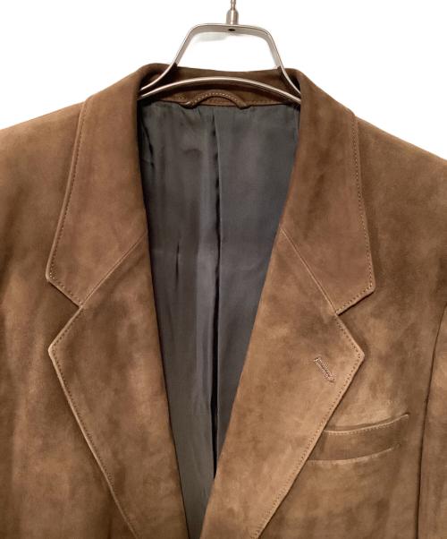 Christian Dior（クリスチャン ディオール）Christian Dior (クリスチャン ディオール) レザージャケット ブラウン サイズ:Mの古着・服飾アイテム