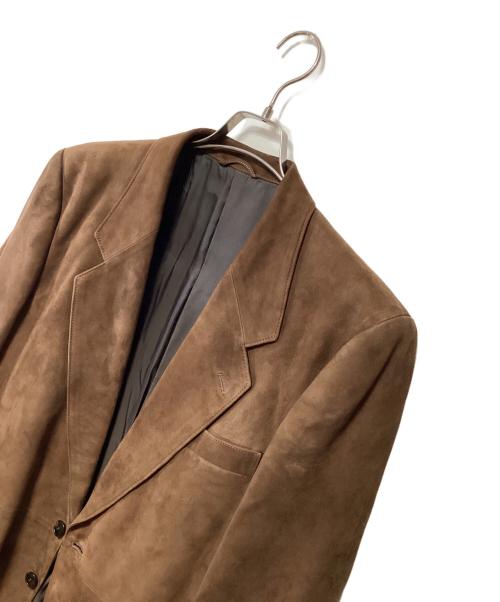 Christian Dior（クリスチャン ディオール）Christian Dior (クリスチャン ディオール) レザージャケット ブラウン サイズ:Mの古着・服飾アイテム