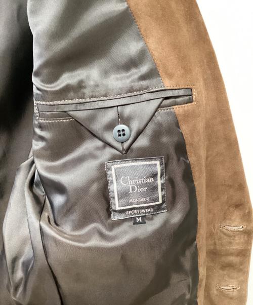 Christian Dior（クリスチャン ディオール）Christian Dior (クリスチャン ディオール) レザージャケット ブラウン サイズ:Mの古着・服飾アイテム