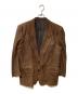Christian Dior（クリスチャン ディオール）の古着「レザージャケット」｜ブラウン