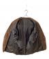 中古・古着 Christian Dior (クリスチャン ディオール) レザージャケット ブラウン サイズ:M：10000円
