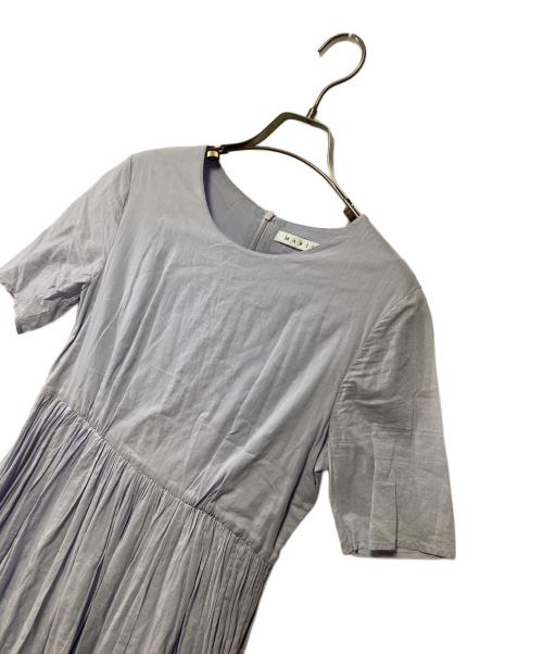 MARIHA（マリハ）MARIHA (マリハ) 半袖ワンピース スカイブルー サイズ:38の古着・服飾アイテム