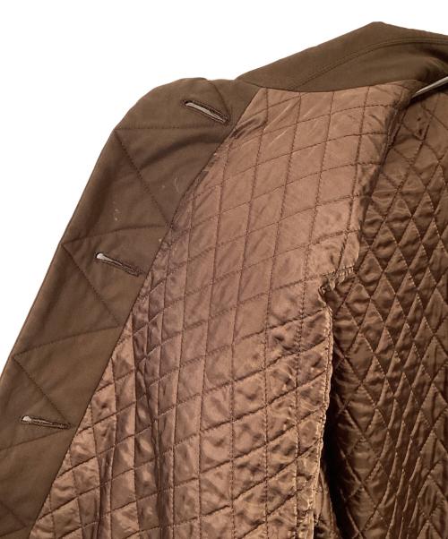 Yves Saint Laurent（イヴサンローラン）Yves Saint Laurent (イヴサンローラン) コート ブラウン サイズ:36の古着・服飾アイテム