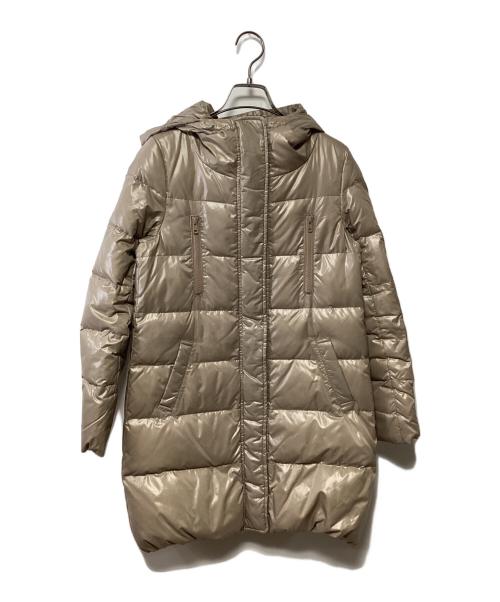BARNYARDSTORM（バンヤードストーム）BARNYARDSTORM (バンヤードストーム) ダウンコート ベージュの古着・服飾アイテム