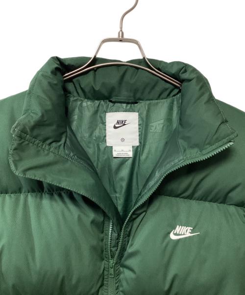 NIKE（ナイキ）NIKE (ナイキ) TFクラブパファージャケット グリーン サイズ:XLの古着・服飾アイテム