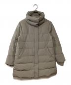 nano・universeナノ・ユニバース）の古着「スタンドミドルダウン」｜ベージュ