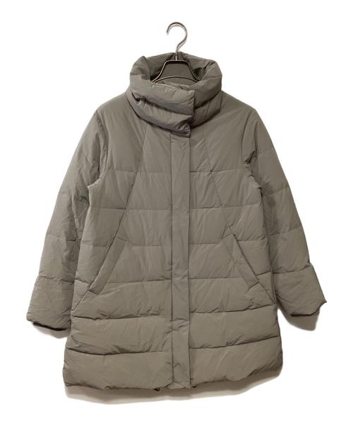 nano・universe（ナノ・ユニバース）nano・universe (ナノ・ユニバース) スタンドミドルダウン ベージュ サイズ:38の古着・服飾アイテム