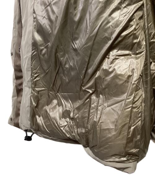 nano・universe（ナノ・ユニバース）nano・universe (ナノ・ユニバース) スタンドミドルダウン ベージュ サイズ:38の古着・服飾アイテム