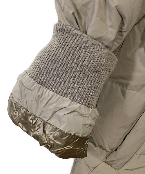 nano・universe（ナノ・ユニバース）nano・universe (ナノ・ユニバース) スタンドミドルダウン ベージュ サイズ:38の古着・服飾アイテム