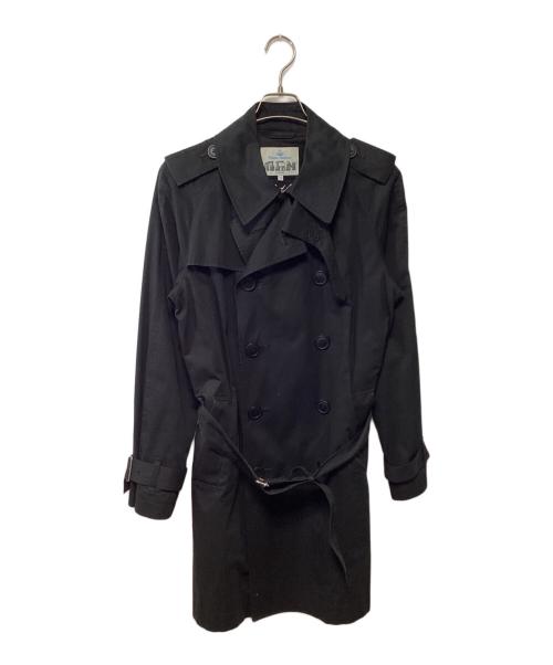 Vivienne Westwood man（ヴィヴィアン ウェストウッド マン）Vivienne Westwood man (ヴィヴィアン ウェストウッド マン) トレンチコート ブラック サイズ:44の古着・服飾アイテム