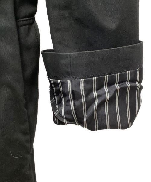 Vivienne Westwood man（ヴィヴィアン ウェストウッド マン）Vivienne Westwood man (ヴィヴィアン ウェストウッド マン) トレンチコート ブラック サイズ:44の古着・服飾アイテム