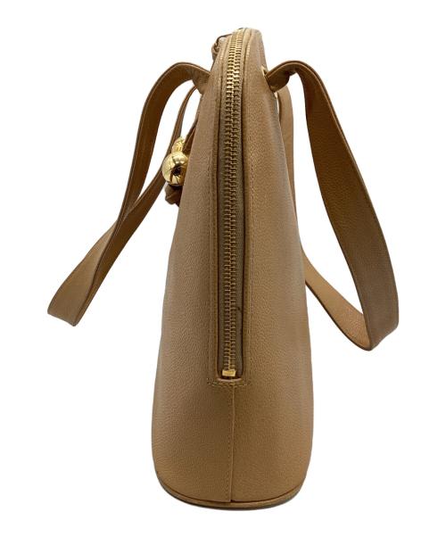 CHANEL（シャネル）CHANEL (シャネル) ココマークトートバッグ ベージュの古着・服飾アイテム