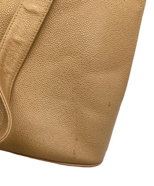 CHANEL（シャネル）CHANEL (シャネル) ココマークトートバッグ ベージュの古着・服飾アイテム