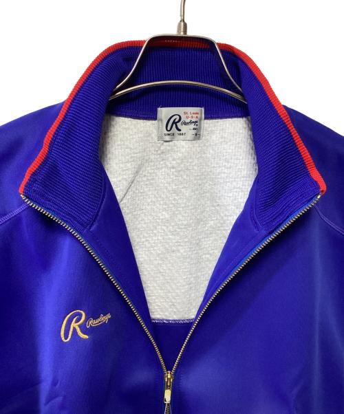 RAWLINGS（ローリングス）RAWLINGS (ローリングス) トラックジャケット ブルー サイズ:S 未使用品の古着・服飾アイテム