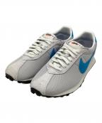 NIKEナイキ）の古着「ローカットスニーカー」｜ライトグレー×ブルー