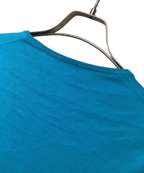 Cruciani（クルチアーニ）Cruciani (クルチアーニ) 薄手ニット スカイブルー サイズ:50の古着・服飾アイテム