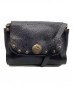 IL BISONTEイル ビゾンテ）の古着「ショルダーバッグ」｜ブラック