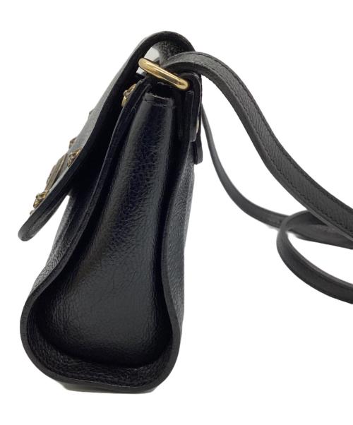 IL BISONTE（イル ビゾンテ）IL BISONTE (イル ビゾンテ) ショルダーバッグ ブラックの古着・服飾アイテム