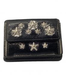 JIMMY CHOO（ジミーチュウ）の古着「3つ折り財布」｜シルバー